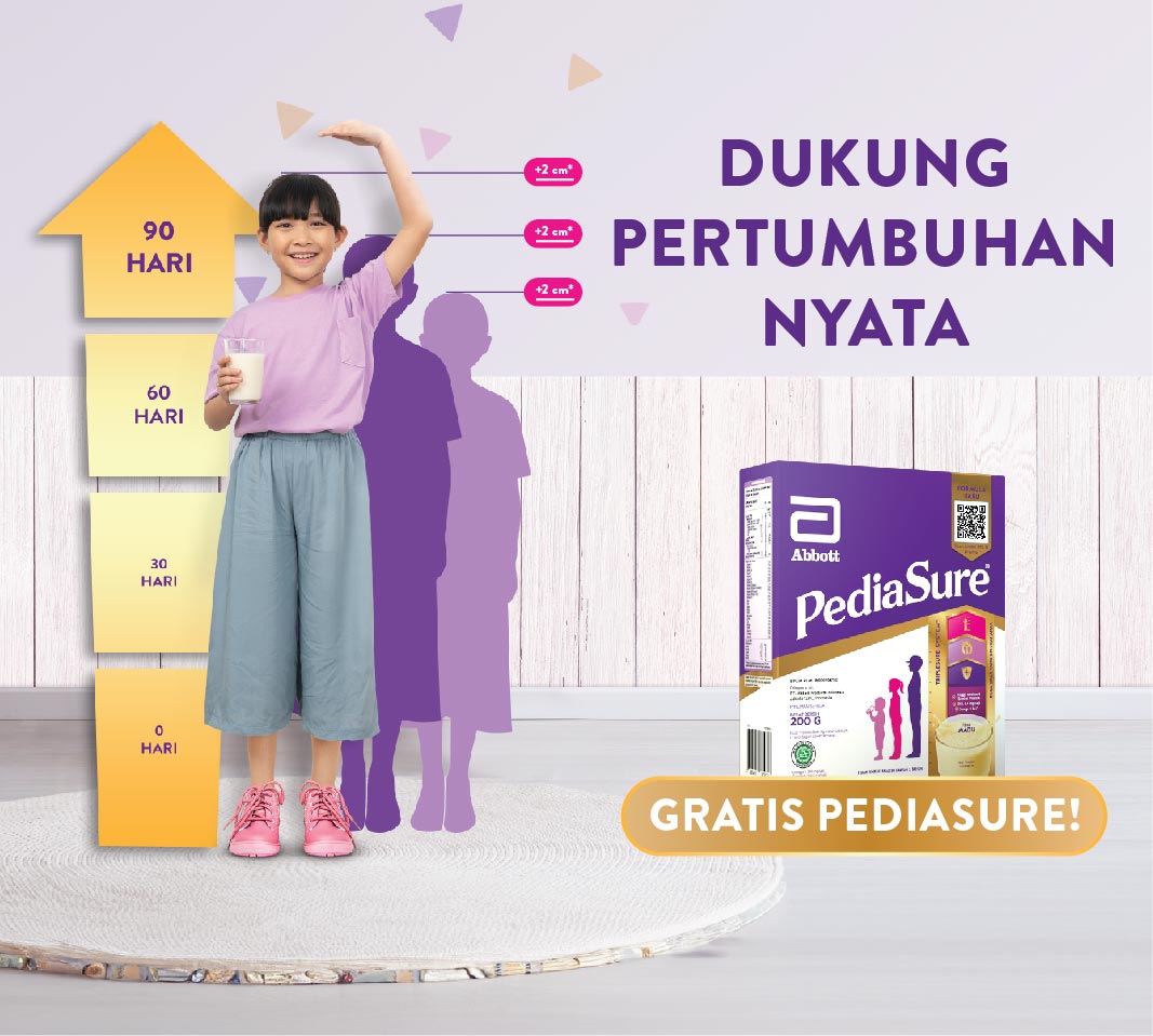 Coba Gratis Produk PediaSure untuk anak 1-10 Tahun - PediaSure
